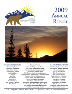 Report - Northern Alaska Environmental Center