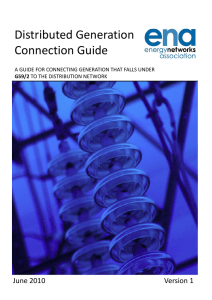 Distributed Generation Connection Guide
