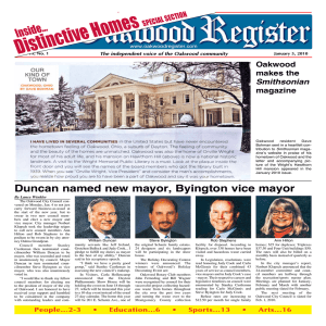Jan 5 issue - the Oakwood Register