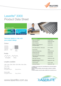 Laserlite® 3000 Product Data Sheet