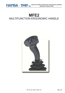 multifunction ergonomic handle - HANSA-TMP