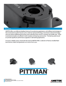 Encoders - Pittman Motors