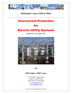 Overcurrent Protection for Electric Utility Systems