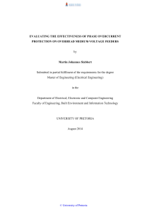 EVALUATING THE EFFECTIVENESS OF PHASE OVERCURRENT