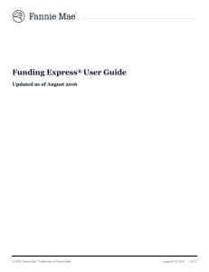 Funding Express® User Guide