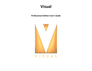 Visual 2012 Manual