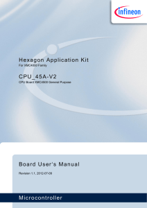 Board User´s Manual "CPU Board XMC4500 General Purpose"