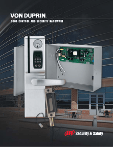 door control and security hardware