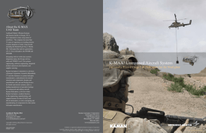 K-MAX® Unmanned Aircraft System