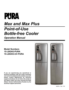 PURA Max or Max Plus