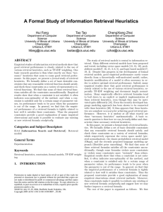 A Formal Study of Information Retrieval Heuristics