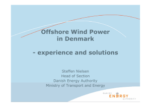 Offshore Wind Power in Denmark