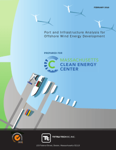 Port and Infrastructure Analysis for Offshore Wind Energy