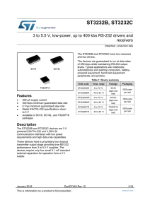 Datasheet - STMicroelectronics