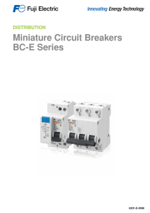 Miniature Circuit Breakers BC
