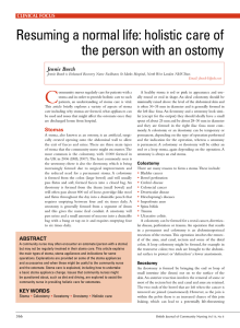 Ostomy care