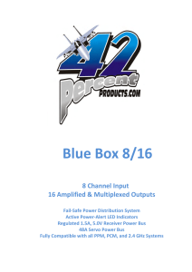 Blue Box 8/16 - Troy Built Models
