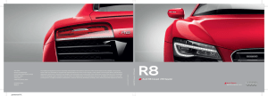 Audi R8 Brochure