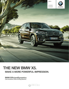 BMW 2015 x5 Brochure - Dealer E