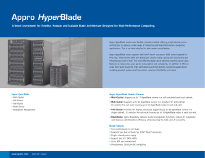 Appro HyperBlade