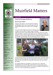 Muirfield Matters - Muirfield High School