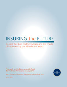 Insuring the Future - The Commonwealth Fund