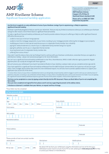 Significant financial hardship withdrawal form