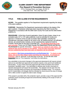 fire alarm system requirements