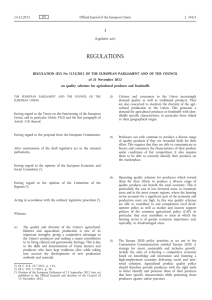 Regulation (EU) No 1151/2012 - EUR-Lex