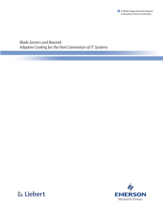 Blade Servers And Beyond: Adaptive Cooling For The Next