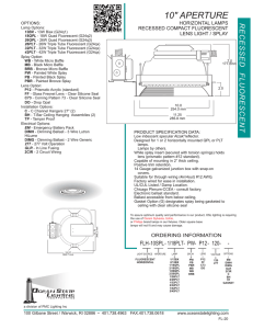 Specification Sheet