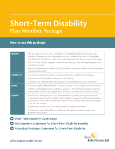 Short-Term Disability