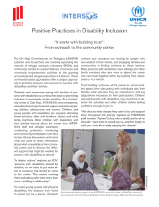 Positive Practices in Disability Inclusion