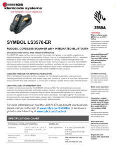 LS3578-ER Spec Sheet