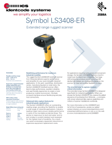 Symbol LS3408-ER
