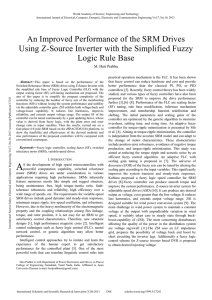 An Improved Performance of the SRM Drives Using Z