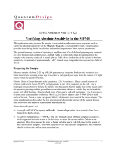 Verifying Absolute Sensitivity in the MPMS