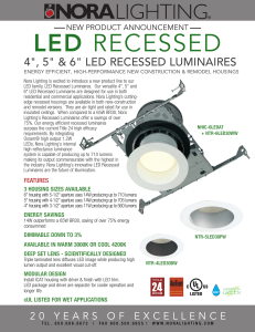 LED Recessed