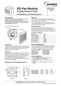 XS Fan Module