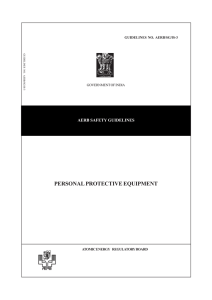 personal protective equipment - Atomic Energy Regulatory Board