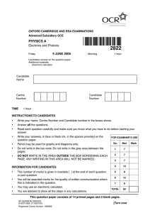 physics a - physicsinfo.co.uk