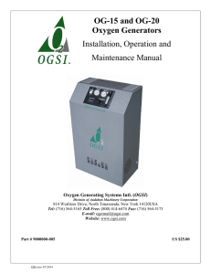 OG-20 Product Manual