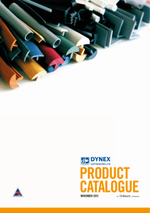 product catalogue - Dynex Extrusions Ltd