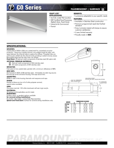 C0 Series - Paramount Industries Lighting