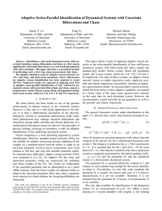 Adaptive Series-Parallel Identification of Dynamical Systems with