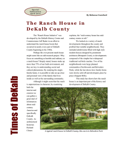 The Ranch House in DeKalb County