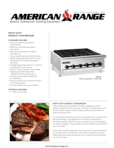 AERB / ARRB Char Grill – All Sizes