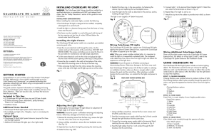 ColorScape 90 Light - Philips Color Kinetics