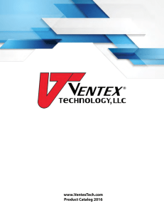 2016 Catalog - Ventex Tech