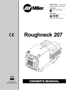 Roughneck 207 - Miller Electric